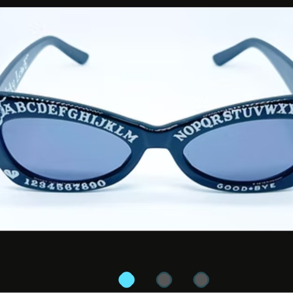 Ouija Black Sunglasses